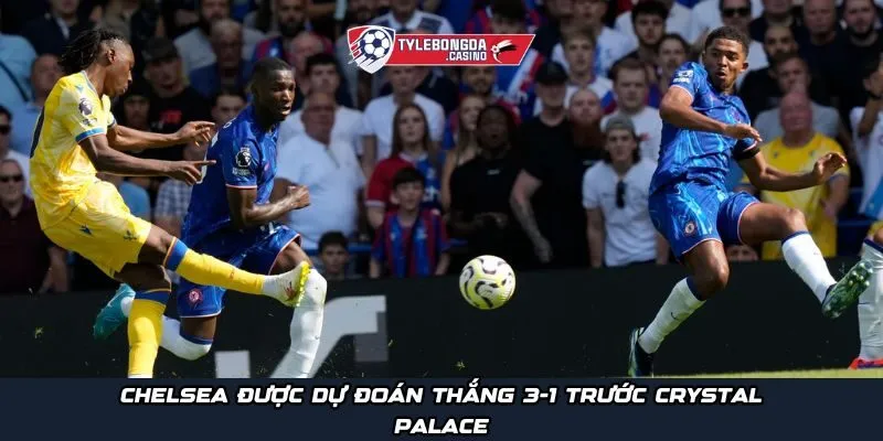 Chelsea được dự đoán thắng 3-1 trước Crystal Palace