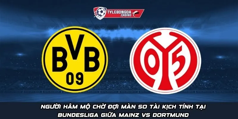 Người hâm mộ chờ đợi màn so tài kịch tính tại Bundesliga giữa Mainz vs Dortmund
